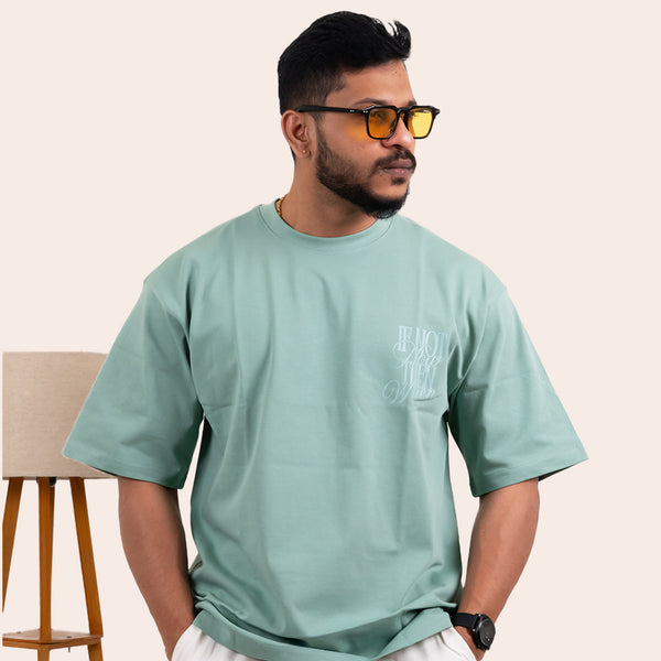Oversized Tees Green - Elther