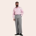 Satin Shirt Peach - Elther