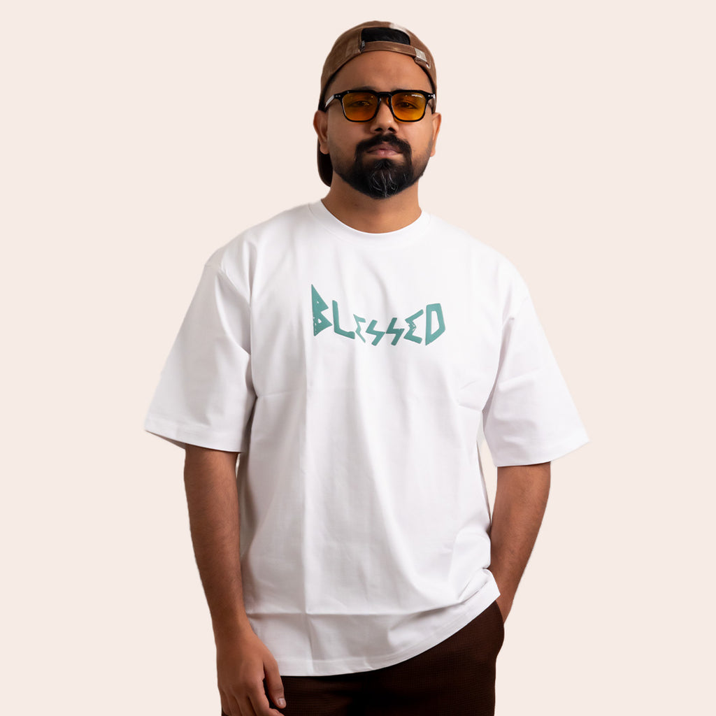 Oversized Tees White - Elther