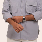Imported Shirt Light Grey - Elther
