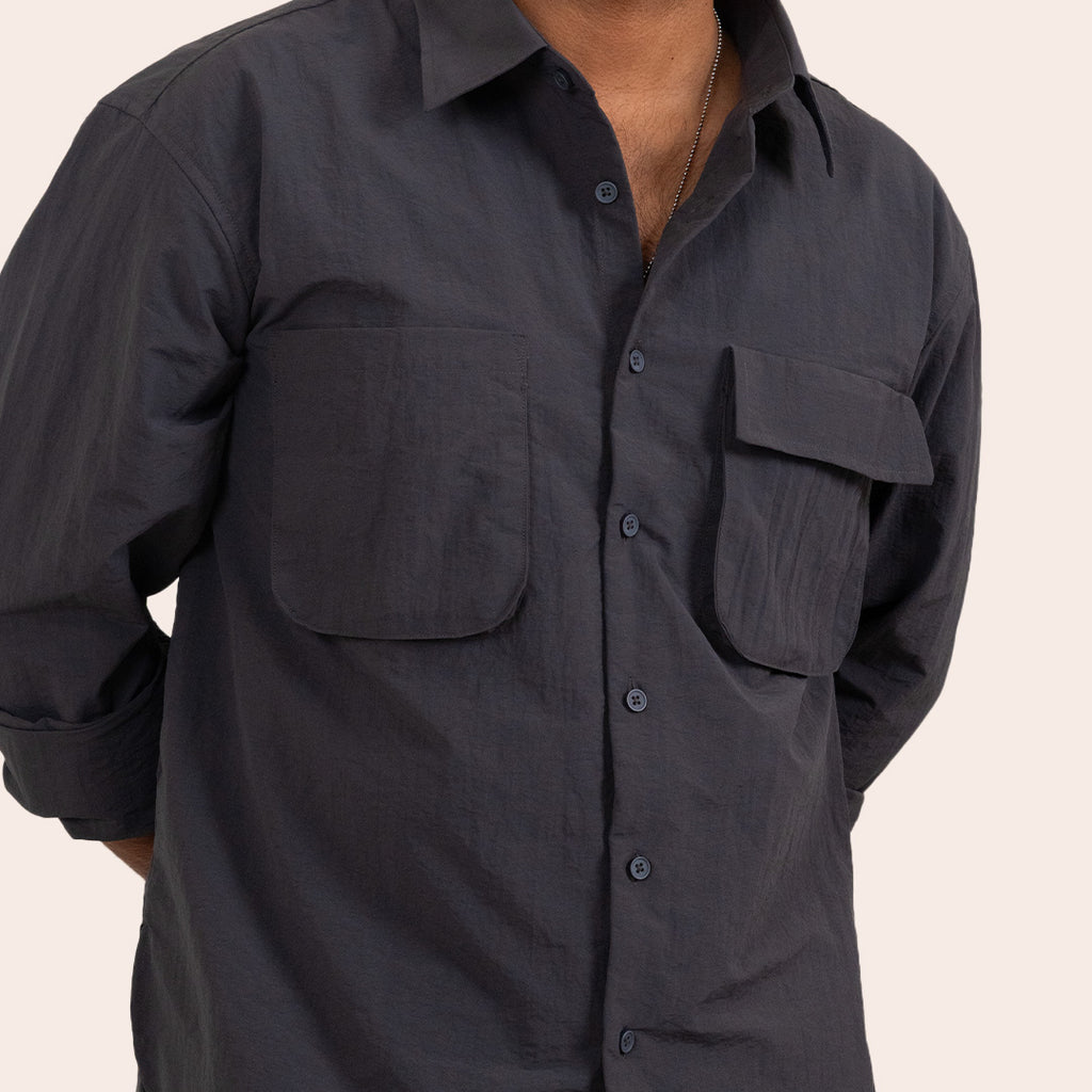Imported Shirt Grey - Elther