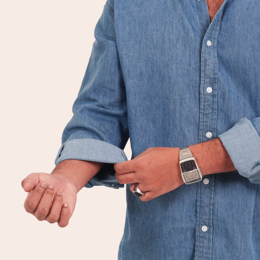 Denim Shirt Blue - Elther