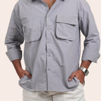 Imported Shirt Light Grey - Elther
