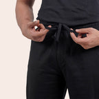 Linen Pant Black - Elther