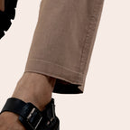 Linen Pant Light Brown - Elther