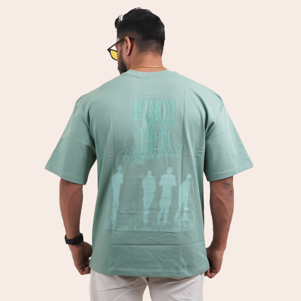 Oversized Tees Green - Elther