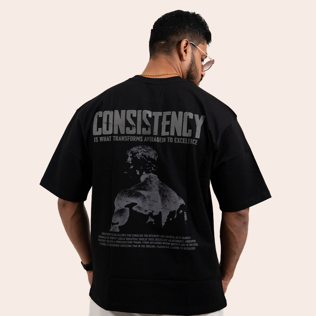 Oversized Tees Black - Elther