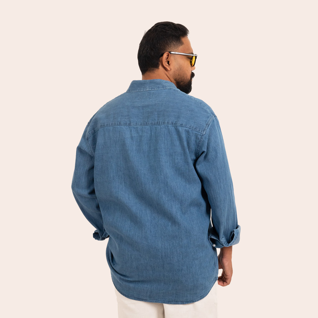 Denim Shirt Blue - Elther