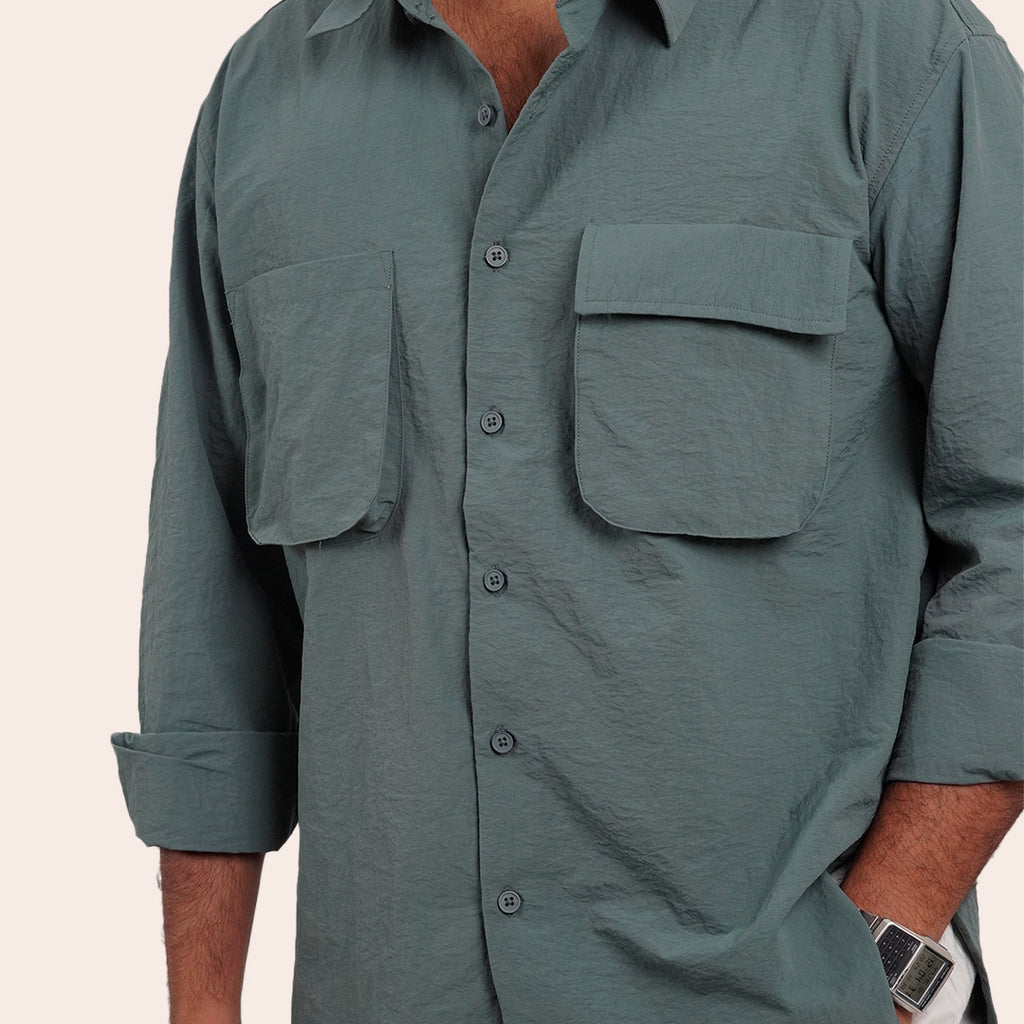 Imported Shirt Light Green - Elther