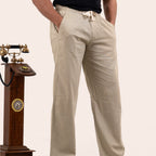 Linen Pant Light Green - Elther