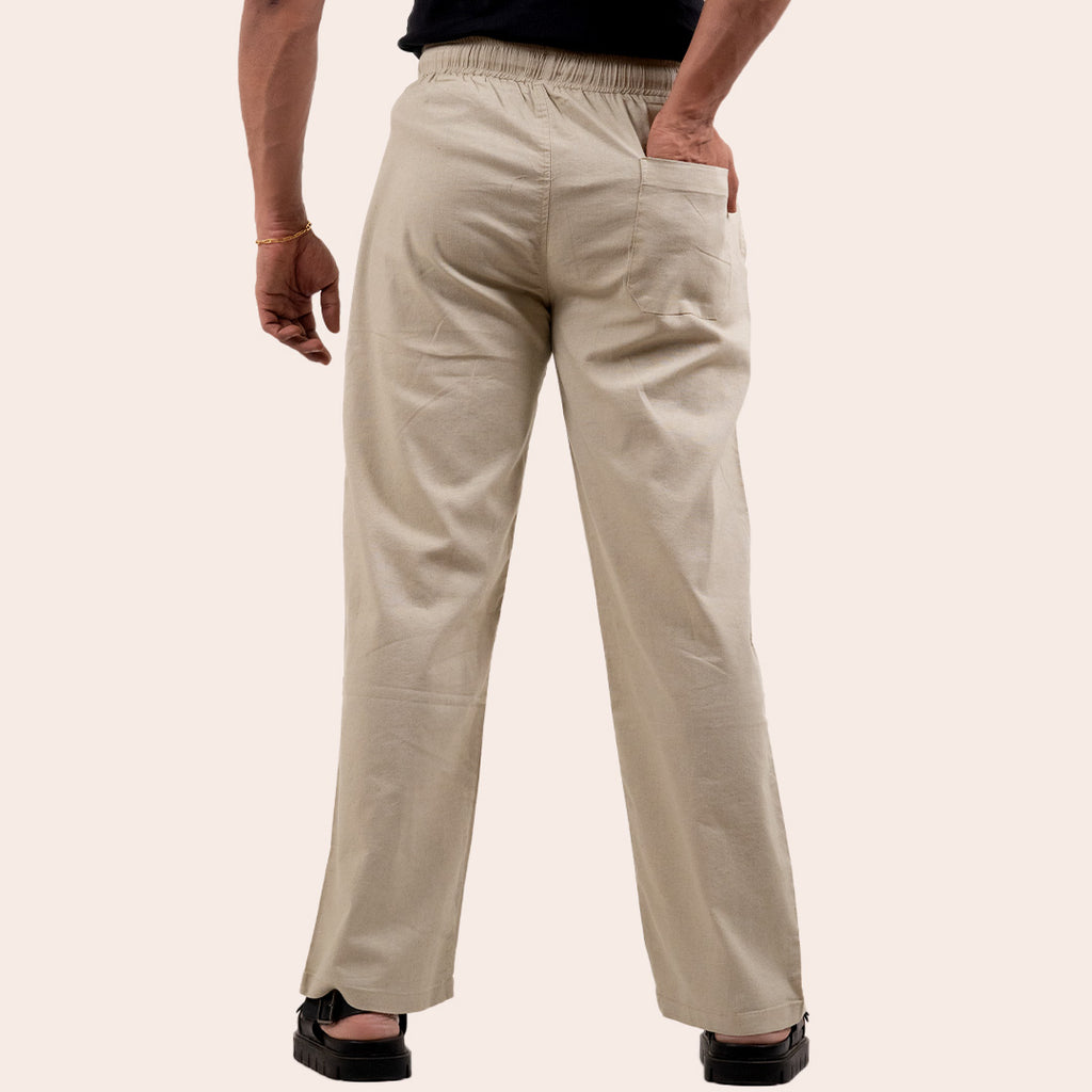Linen Pant Light Green - Elther