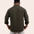 Imported Shirt Dark Green - Elther